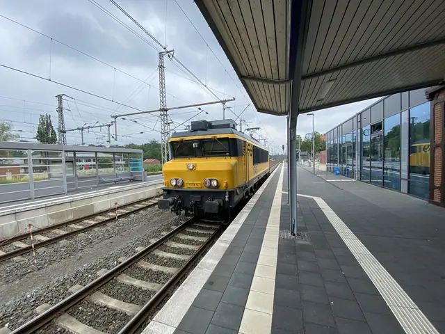 NS-loc aan de Duitse grens