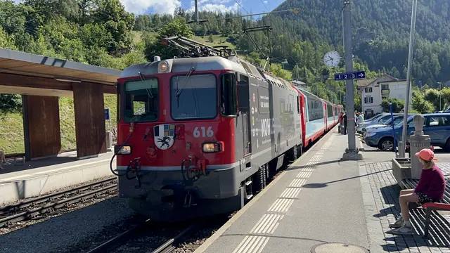 RhB 616 in Filisur