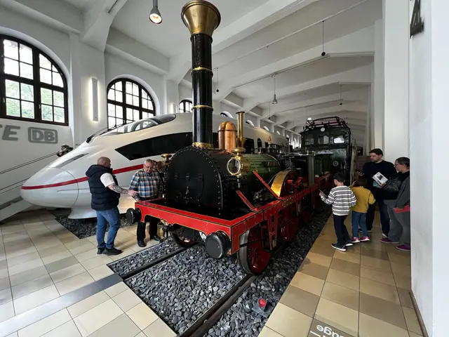 De Adler en een ICE in het DB Museum