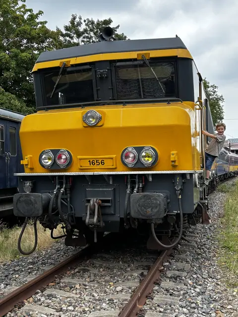 Tijmen op de NS 1656