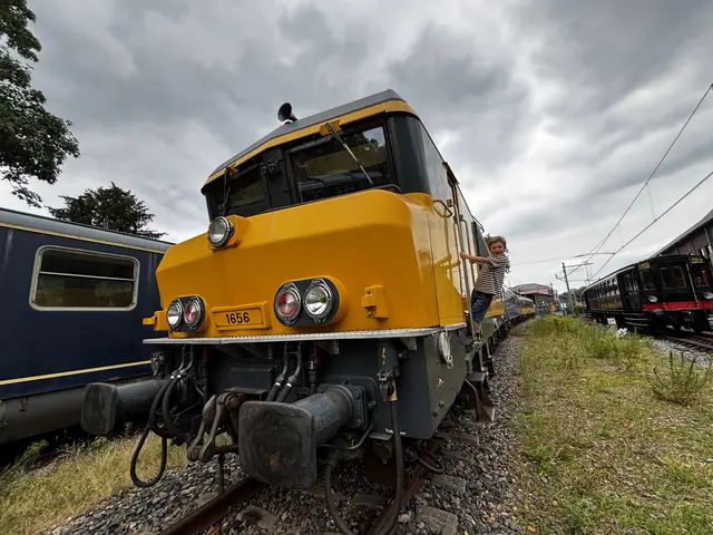NS 1656 op het museumterrein